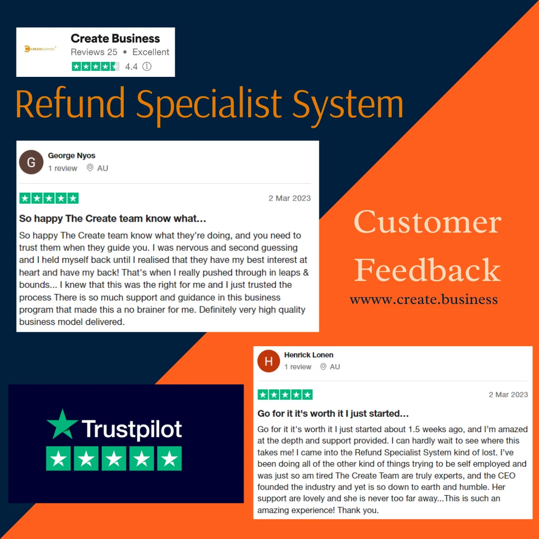 Refund Specialist System Testimonial