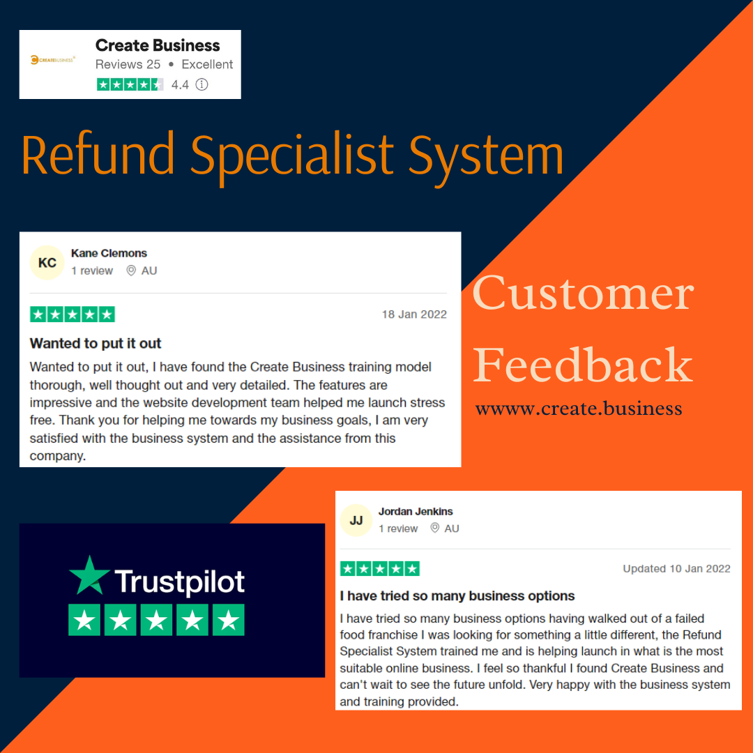 Refund Specialist System Testimonial