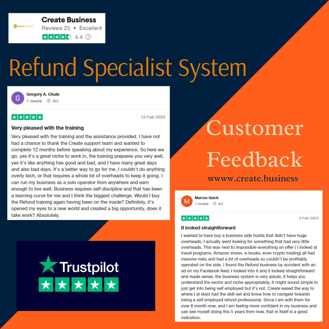 Refund Specialist System Testimonial