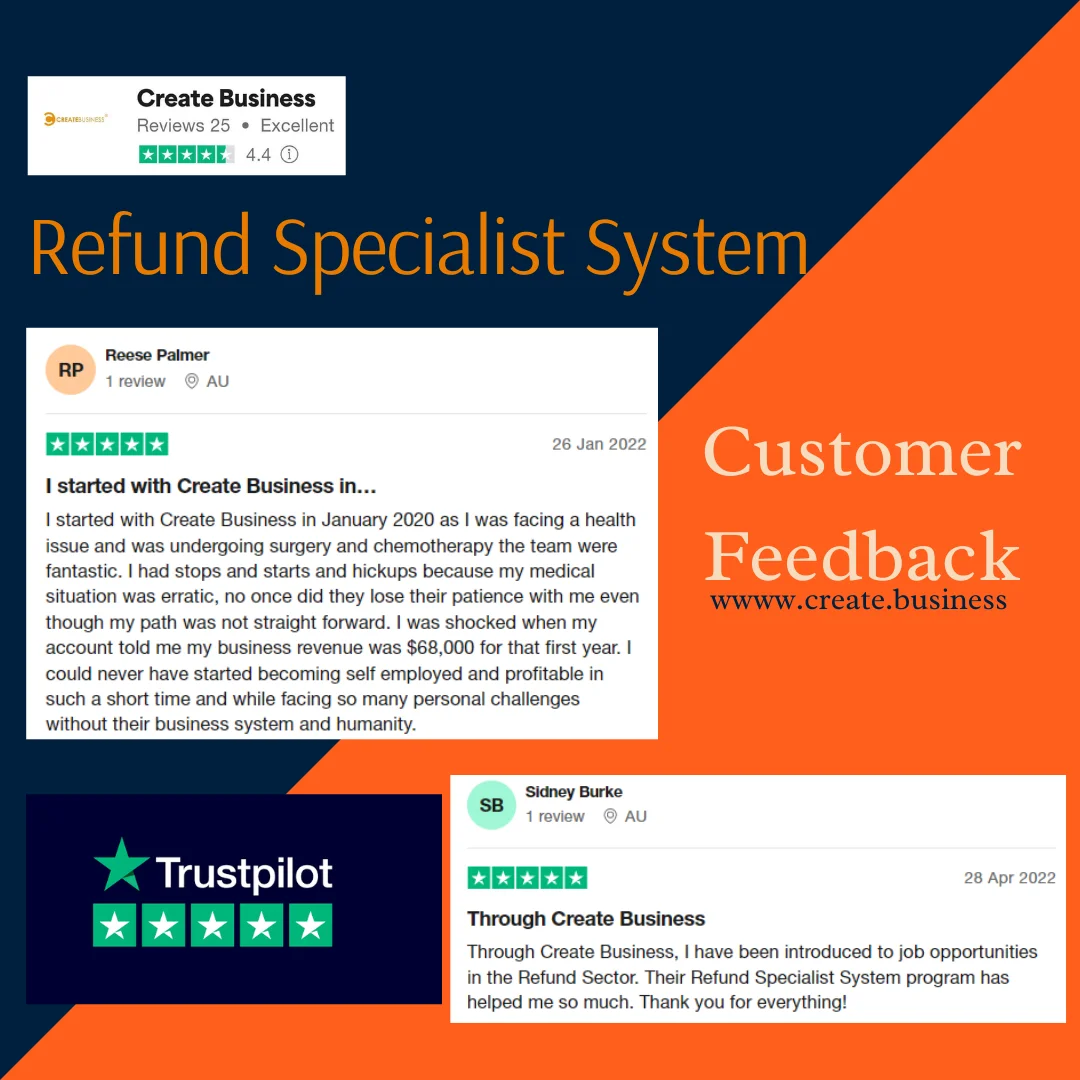 Refund Specialist System Testimonial