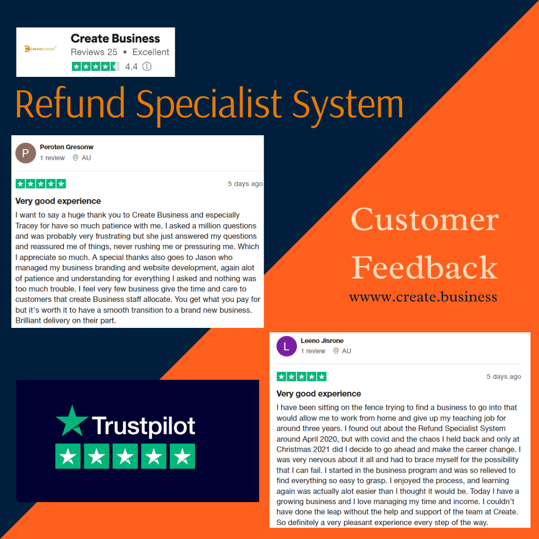 Refund Specialist System Testimonial